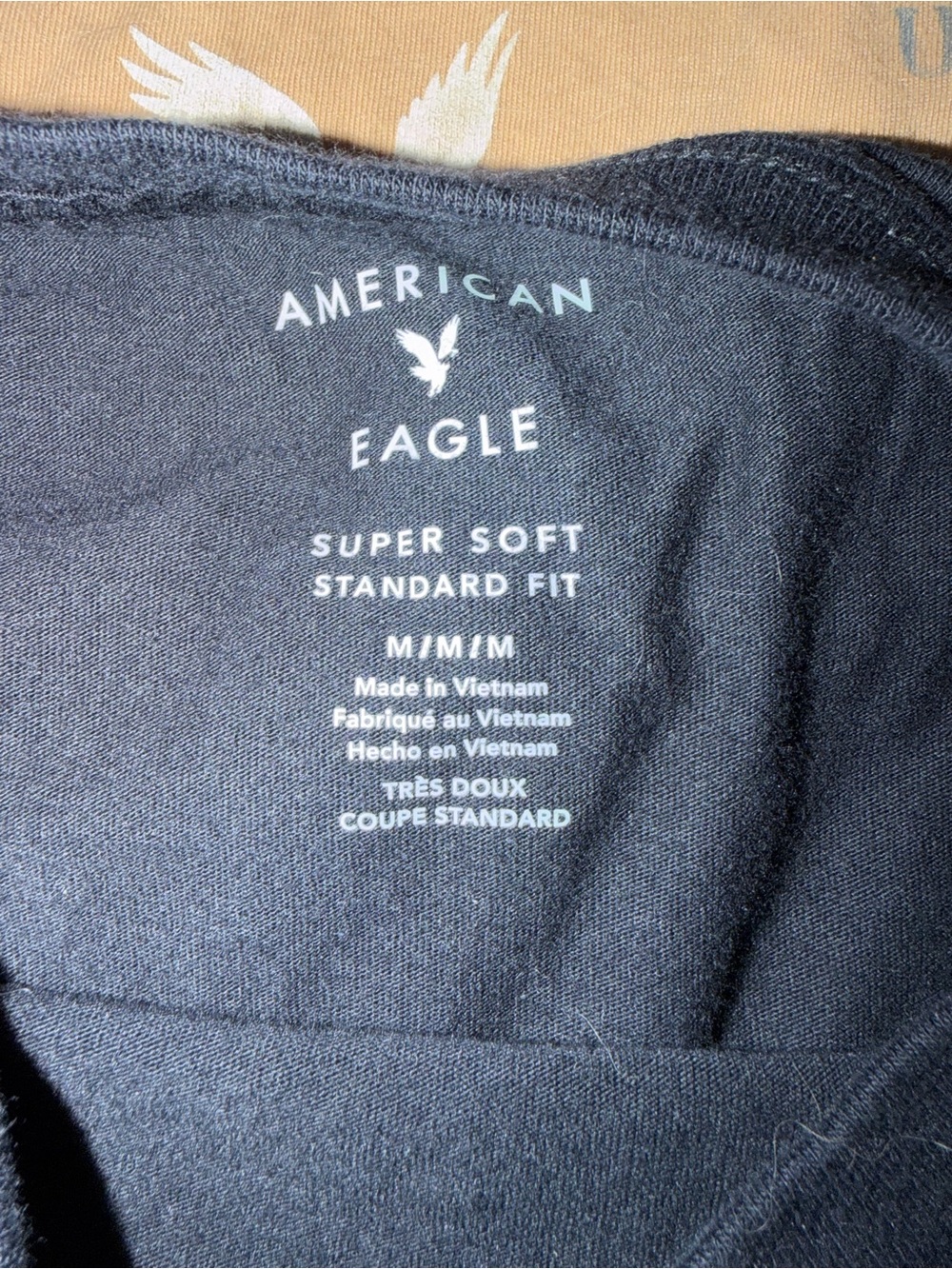American Eagle Outfitters Men’s Crew Neck Tees - Navy, Taupe, brown - Picture 5 of 5